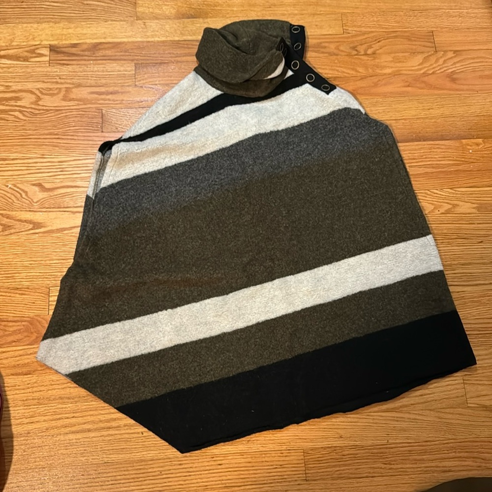 Anthropologie ponch / cape sweater